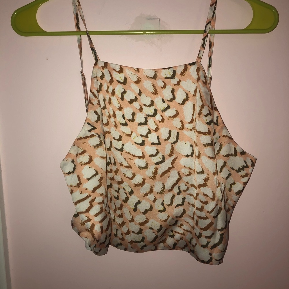 Super Cute Cheetah Crop Top